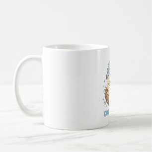 Taza de café de gallina divertida para sueños de C