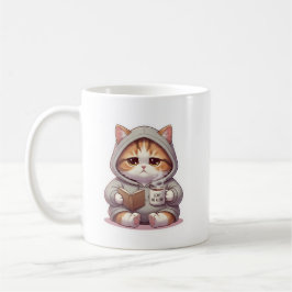 Taza de café de gato gruñón Nope No hoy Regalo de 
