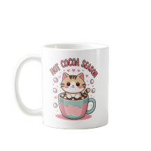Taza de café de gato lindo de invierno – Regalo ac