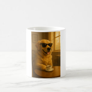 Taza de café de Golden Retriever genial