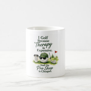 Taza de café de golf regalo de humor de golfista d