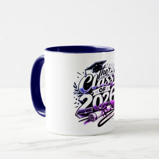Taza de café de graduación de la promoción de 2026