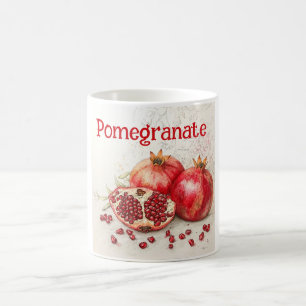 Taza de café de granada