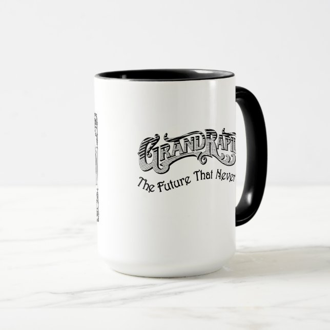 Taza de café de Grand Rapids - futuro que nunca (Anverso derecho)