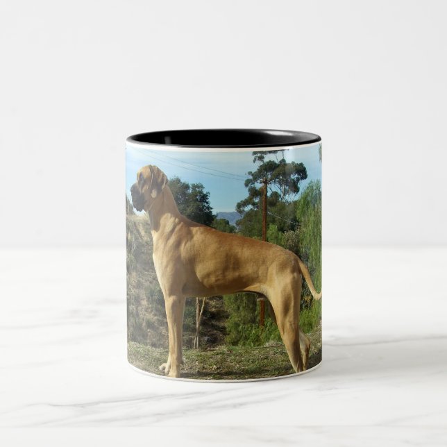 Taza de café de great dane (Centro)