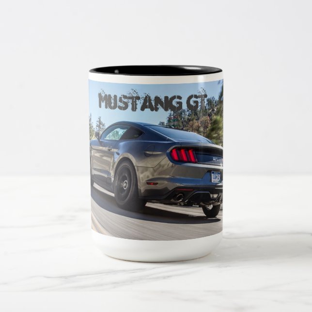 Taza de café de GT del mustango (Centro)
