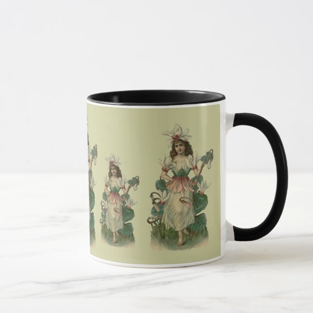 Taza de café de hadas de la flor (Derecha)
