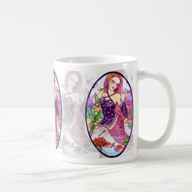 Taza de café de hadas del té de la sirena de Ana (Derecha)