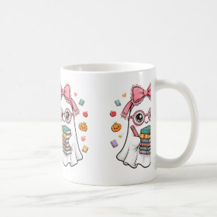 Taza de café de Halloween del profesor fantasma li