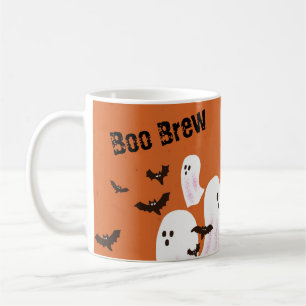 Taza de café de Halloween Fantasma Boo Brew