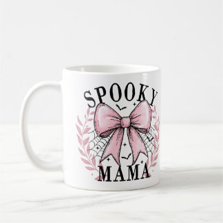 Taza de café de Halloween para mamá espeluznante y