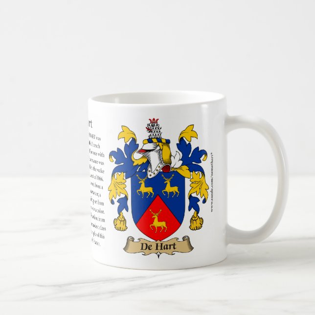 Taza De Café De Hart, el origen, el significado y el escudo (Derecha)