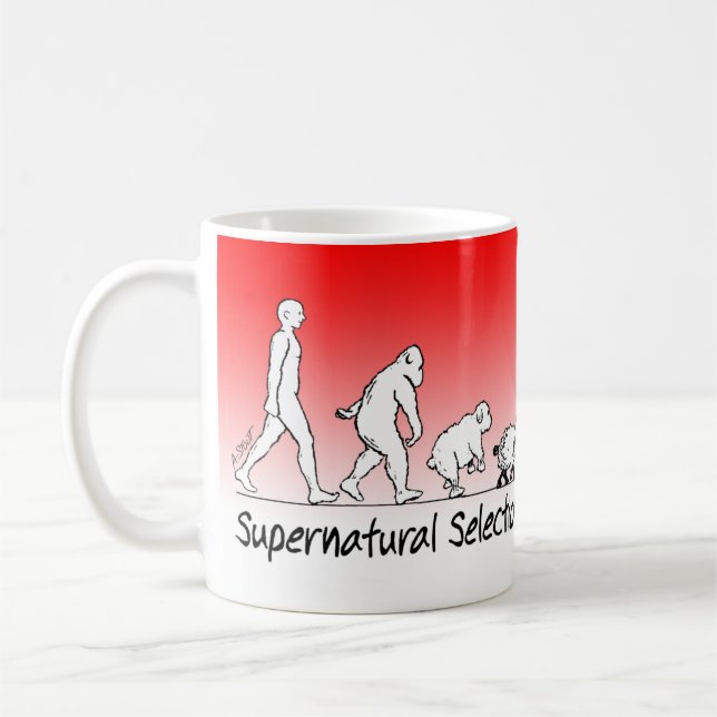 Taza De Café ¡De hombre a oveja! Esa es la evolución (devoluti (Izquierda)