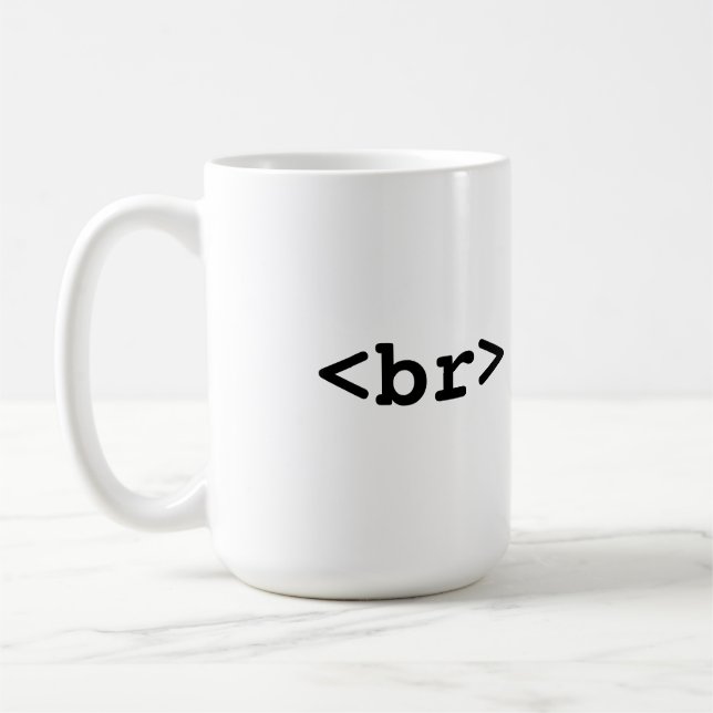 Taza de café de HTML/CSS (#c0ffee <br>, descanso (Izquierda)