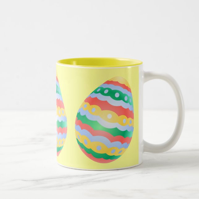 Taza de café de huevo de pascua Taza de Pascua (Derecha)
