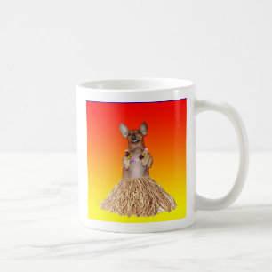 Taza de café de Hula del Dachshund