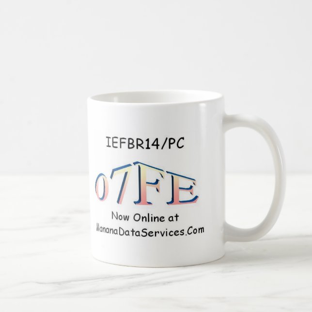 Taza de café de IEFBR14/PC (Derecha)