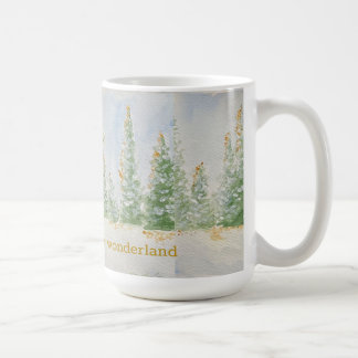 taza de café de invierno