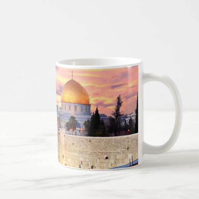 Taza de café de Israel Jerusalén (Derecha)