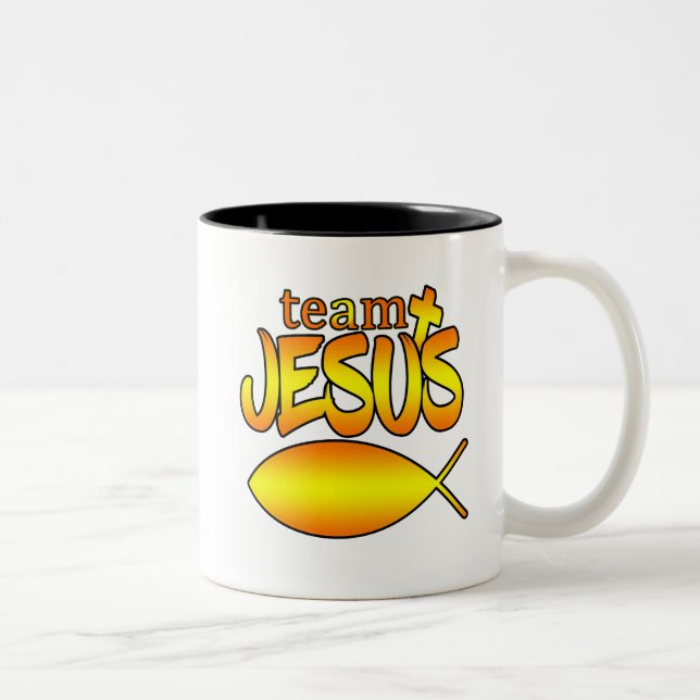 Taza de café de Jesús del equipo (Derecha)