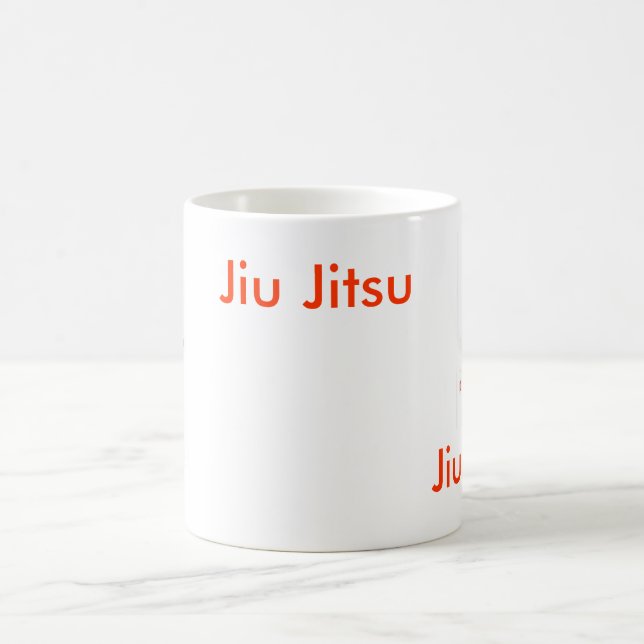 Taza de café de Jiu Jitsu (Centro)