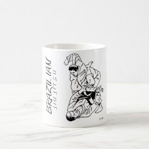 Taza de café de Jiu Jitsu BJJ del brasilen@o