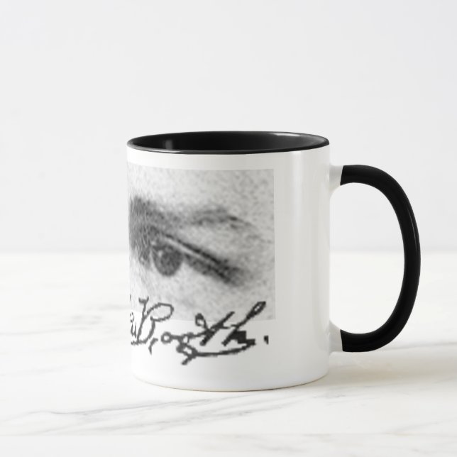 TAZA DE CAFÉ DE JOHN WILKES BOOTH #2 (Derecha)