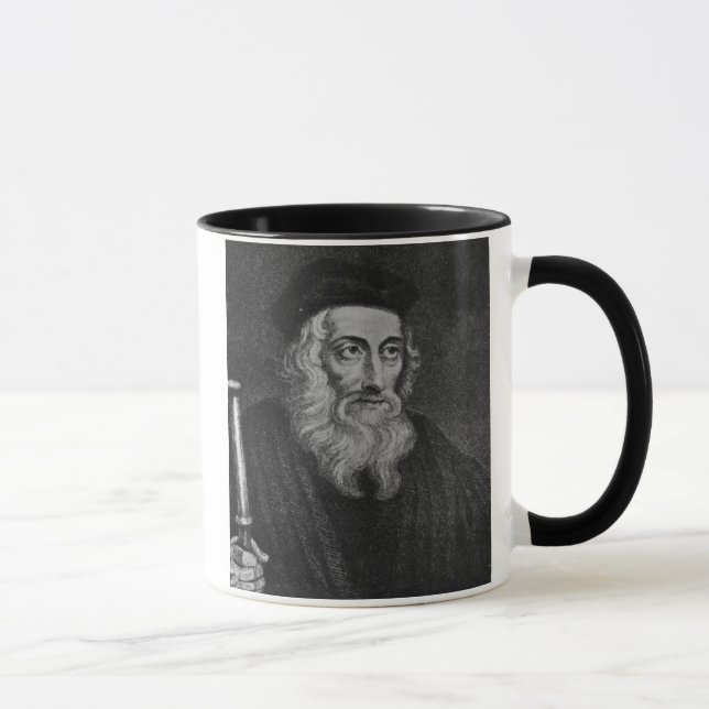 Taza de café de Juan Wycliffe (Derecha)