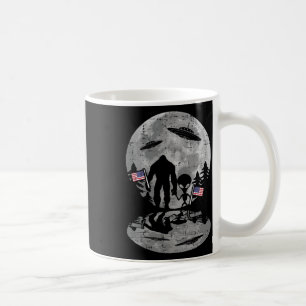 Taza De Café De Julio Bigfoot Alien Ufo Divertidas Mujeres Patr