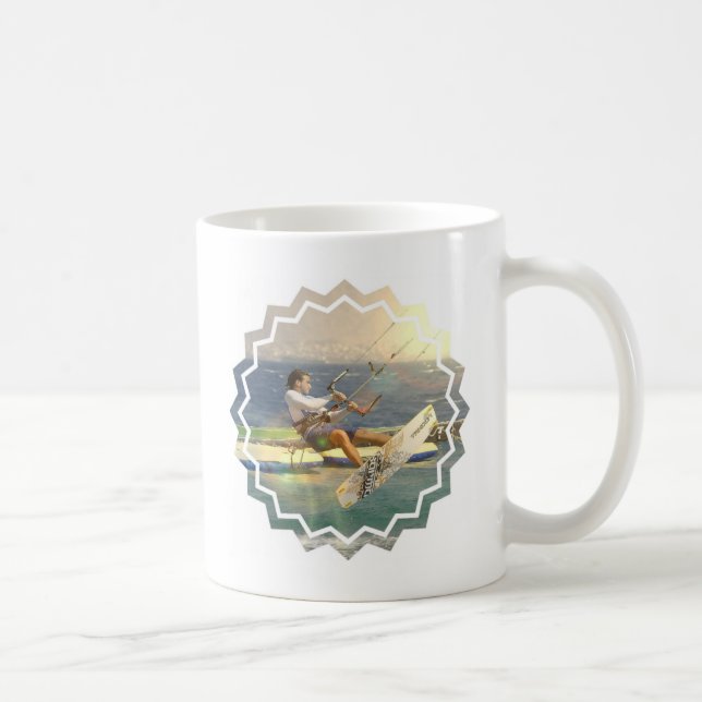 Taza de café de Kitesurfing (Derecha)