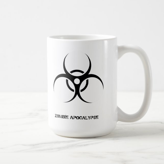 Taza de café de la apocalipsis del zombi (Derecha)
