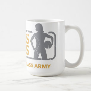 Taza de café de la aptitud de Badass