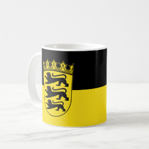 Taza de café de la bandera de Baden-Württemberg