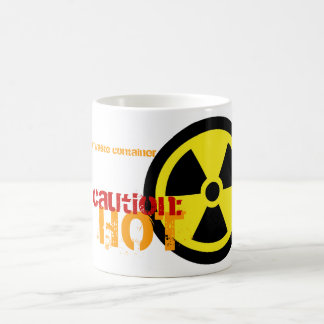 Taza de café de la basura nuclear