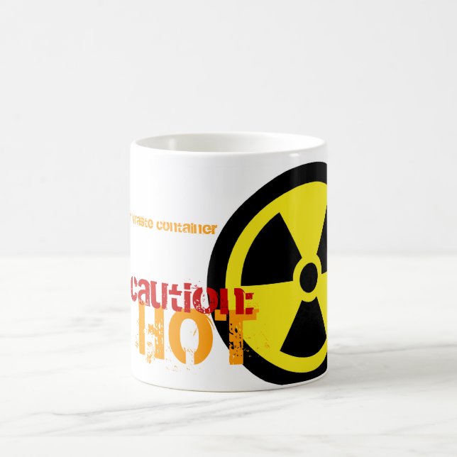 Taza de café de la basura nuclear (Centro)