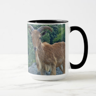 Taza de café de la cabra de montaña