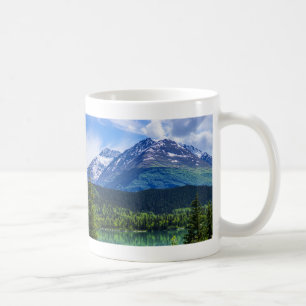 Taza de café de la carretera escénica de Alaska
