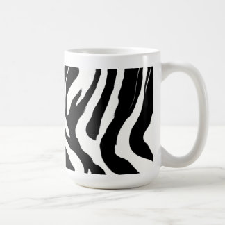 taza de café de la cebra