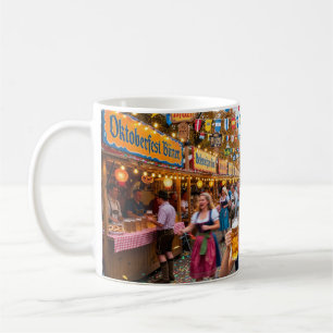 Taza de café de la celebración del Oktoberfest de 