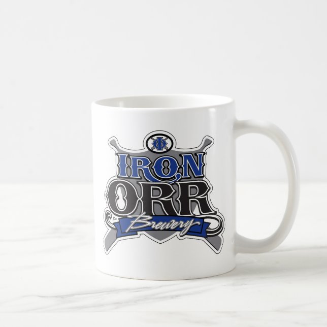 Taza de café de la cervecería de Orr del hierro (Derecha)