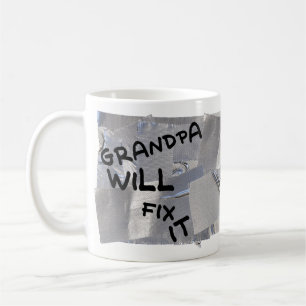 Taza de café de la cinta aislante - el abuelo la