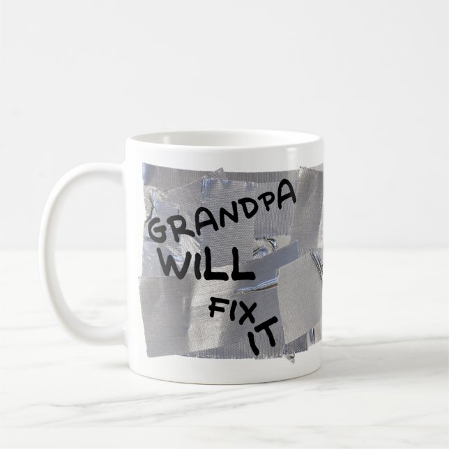 Taza de café de la cinta aislante - el abuelo la (Izquierda)