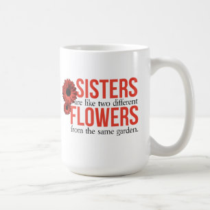 Taza de café de la cita de la hermana