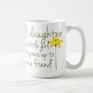 Taza de café de la cita de la hija