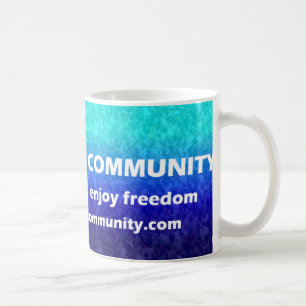 Taza de café de la comunidad de Linux Distro