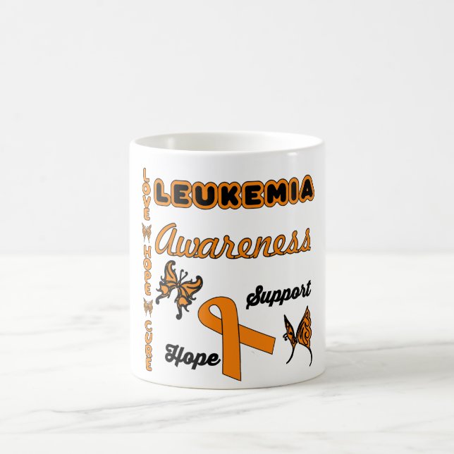 Taza de café de la conciencia del cáncer de la (Centro)