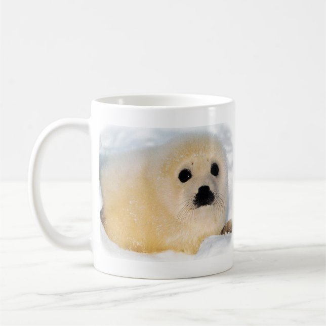 Taza de café de la cría de foca (Izquierda)