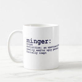 TAZA DE CAFÉ DE LA DEFINICIÓN DE MINGER