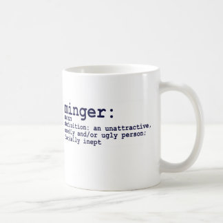 TAZA DE CAFÉ DE LA DEFINICIÓN DE MINGER