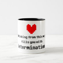 Taza de café de la determinación